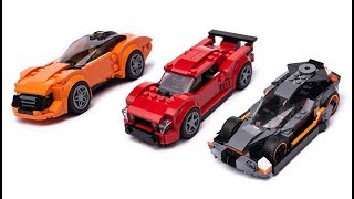 New alternative builds from 2019 lego speed champions sets 75880 and
75890 75892 #lego #speedchampions #alternative all models have
instructions availabl...