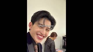 Perth can't hold his laughter bcoz of Phuwin 🤣 #perthsanta #MeAndTheeSeriesFinalEP