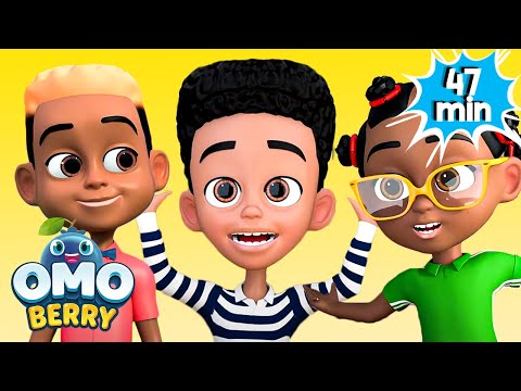 The BEST OmoBerry Moments! | African Nursery Rhymes for Kids | OmoBerry
