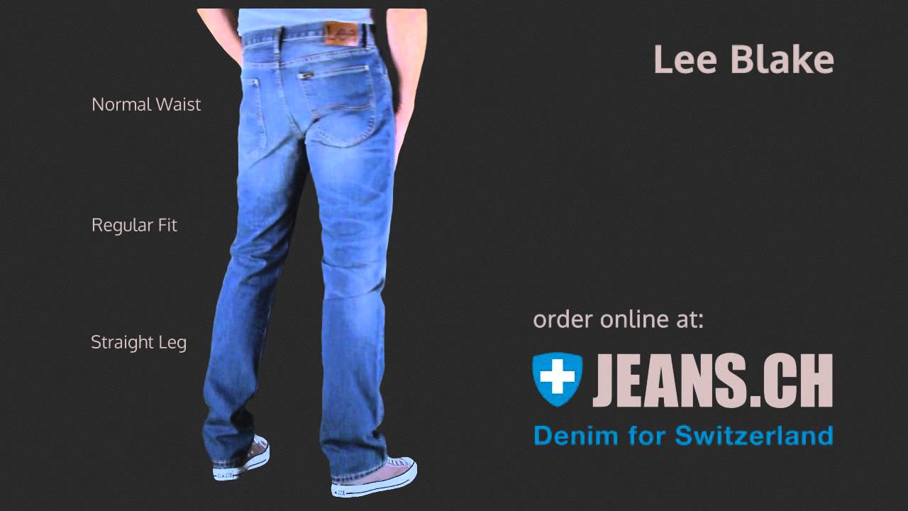 lee jeans blake regular straight