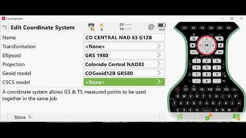 Geoid File Upload to Coord System