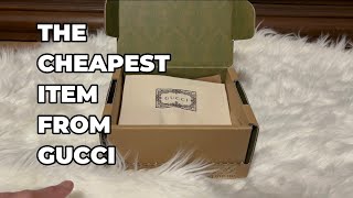 Unboxing the Cheapest Item from GUCCI in 2024