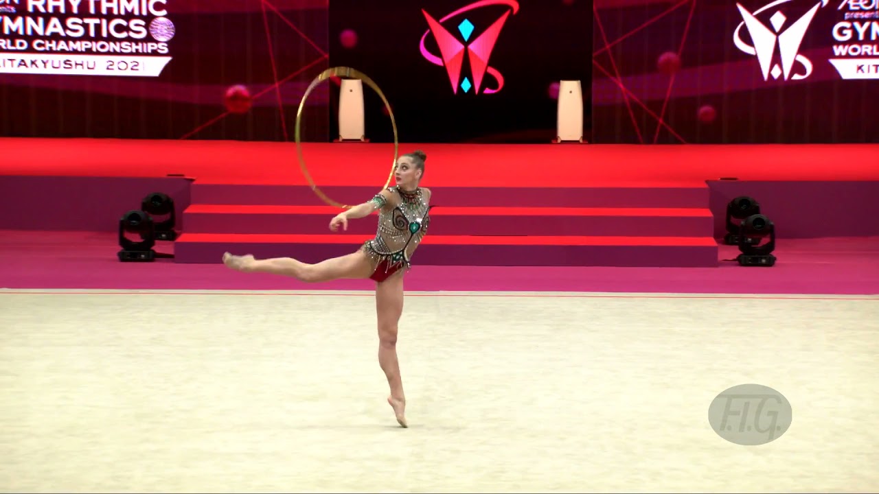 KALEYN Boryana (BUL) - 2021 Rhythmic Worlds, Kitakyushu (JPN) -  Qualifications Hoop 