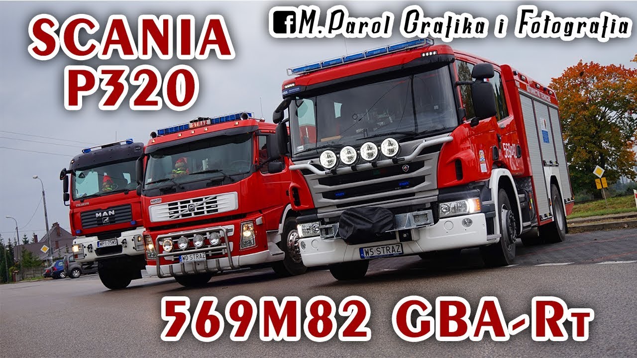 OSP Tarczyn | 569M82 GBA-Rt SCANIA P320 | NOWY WÓZ BOJOWY | Promo Video |