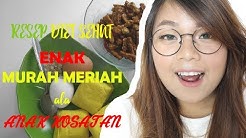 RESEP MAKANAN DIET SEHAT & MURAH ala ANAK KOSTAN by Cindy Agatha | RESEP SEHAT TURUN 15KG++ - Durasi: 9.05. 