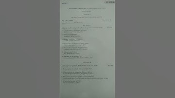 B.com 5th semester "Financial Institutions And Markets"March-2024 question paper...