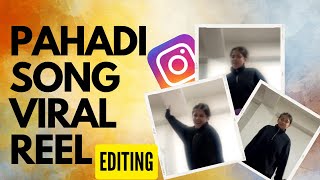 Pahadi Viral Reel Editing | Velocity Edit in Capcut Tutorial | RajZend screenshot 1