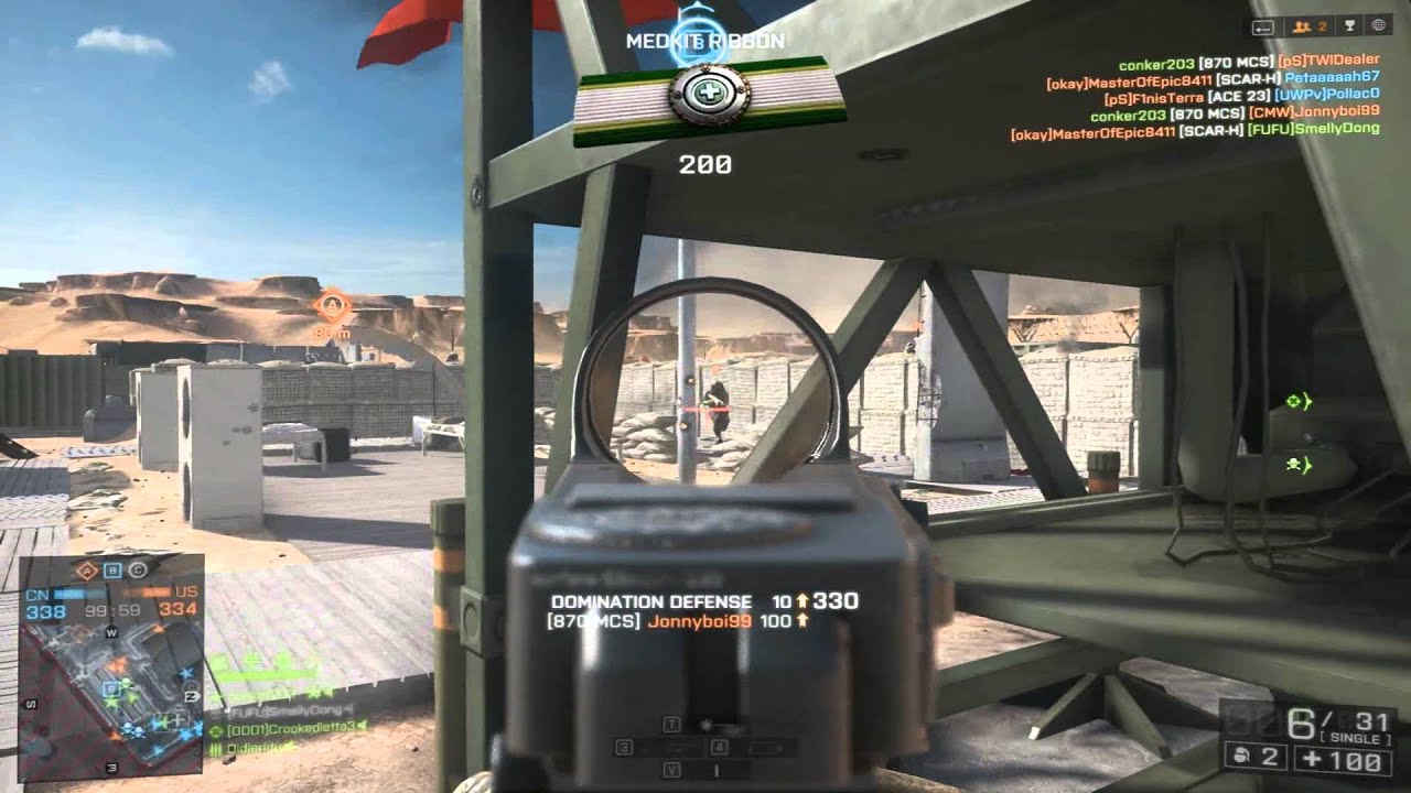 Battlefield 4 870 MCS with Full Choke and Buckshot TDM YouTube