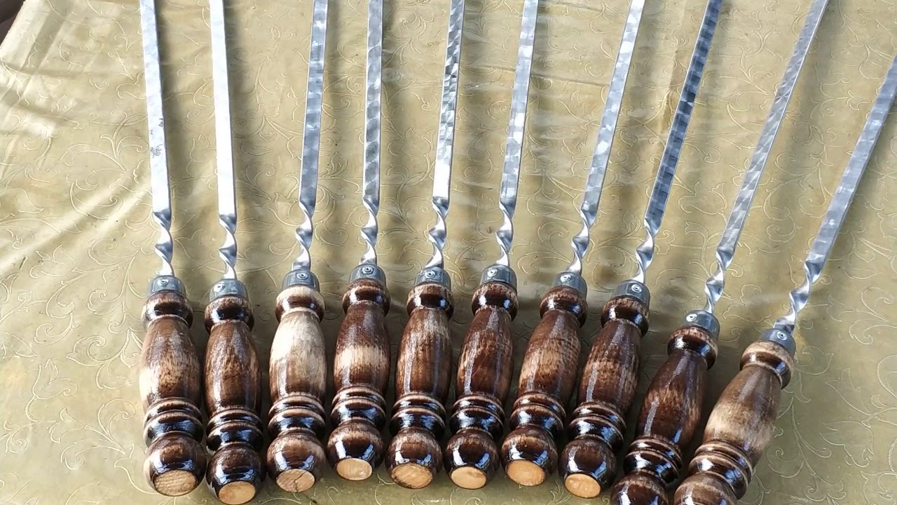 Ручки для шампуров деревянные своими руками чертежи фото