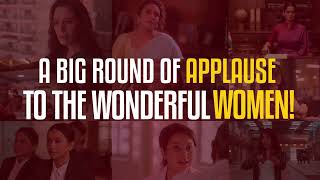 A big Round of Applause to the Wonderful Women's | Happy Women's day | Applause Entertainment