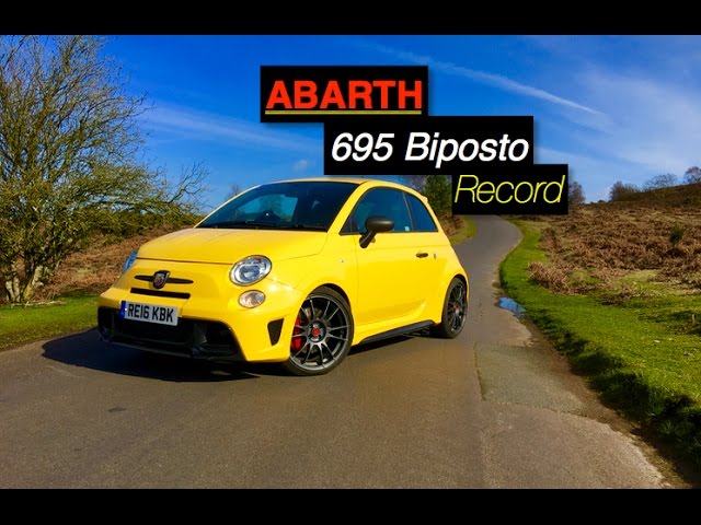 Abarth 695 Biposto Record Review - Inside Lane - Youtube