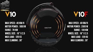 Inmotion V10 V10F Indonesia - Wide Tire Off-Road Electric Unicycle Euc Jakarta