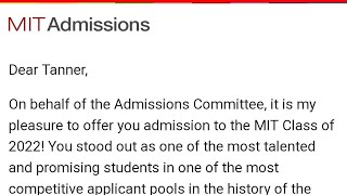 Update: Got Into MIT!