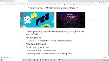 Lecture 23 - Part 2 - PC Gaming in the HD Era