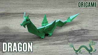 Origami Dragon Easy Tutorial 🐉 | How to Make an Origami Dragon Step By Step