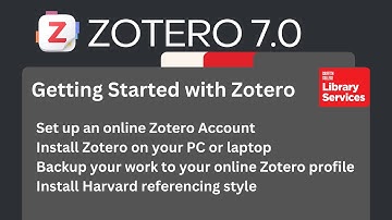 Zotero 7 Getting Started Intro