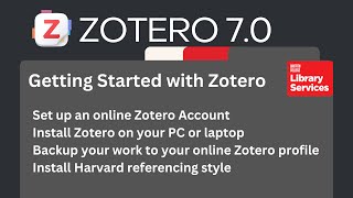 Zotero 7 Getting Started Intro Zotero 7 Getting Started Intro