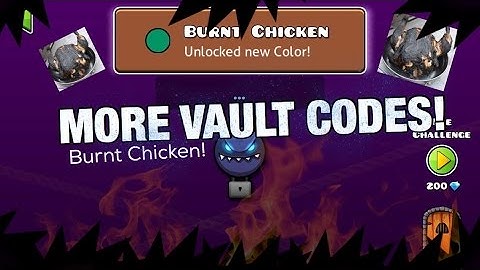 Geometry Dash World More Vault Codes