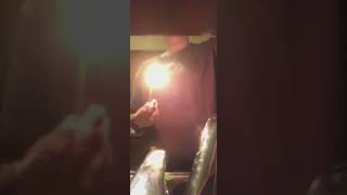Dumb girl almost sets house on fire