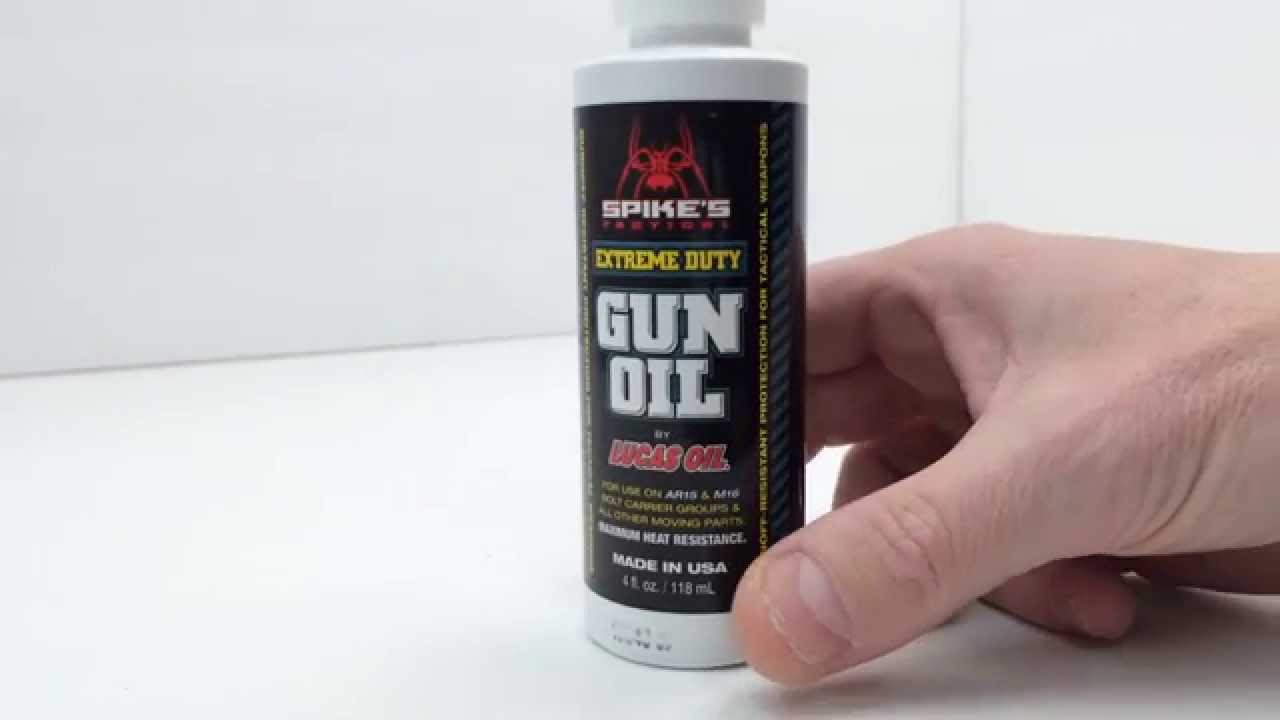 Spike's Tactical Extreme Duty Gun Oil Review YouTube