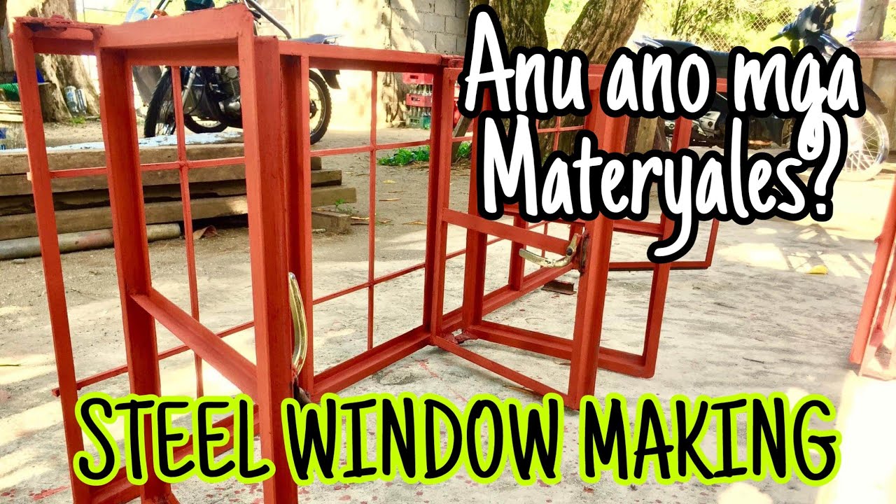 STEEL WINDOW MAKING YouTube