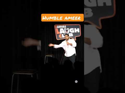 Humble Ameer. My new stand-up. #standupcomedy #comedian #shorts #youtubeshorts #shortsvideo