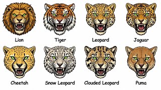 Every Kind of Big Cat Explained in 6 Minutes