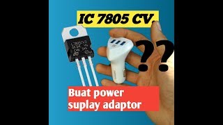 cara membuat CHARGER HP dari AKI 12 VOLT