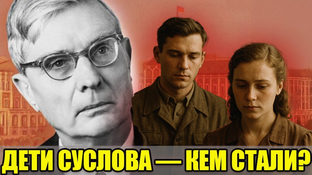НАСЛЕДНИКИ «СЕРОГО КАРДИНАЛА» СССР МИХАИЛА СУСЛОВА: кем стали сын и дочь главного идеолога Политбюро