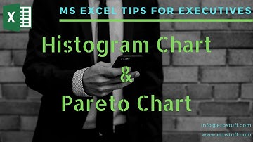 MS Excel Histogram and Pareto Charts with 80-20 Rule