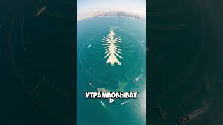 Остров Палм-Джумейра #архитектура#строительство#технологии#факты#дубай#инженерия#рекомендации#viral