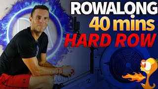 40 minute Indoor Rowing Machine Workout - HARD Alternating Row - 10KW5S5 Wealth