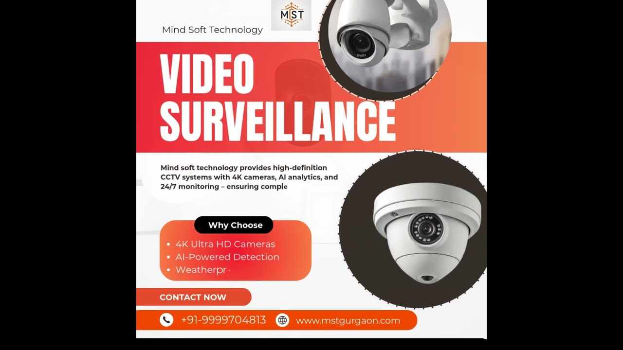 Best Video Surveillance Setup Near Me In Gurgaon Mind Soft Technology 9999704813