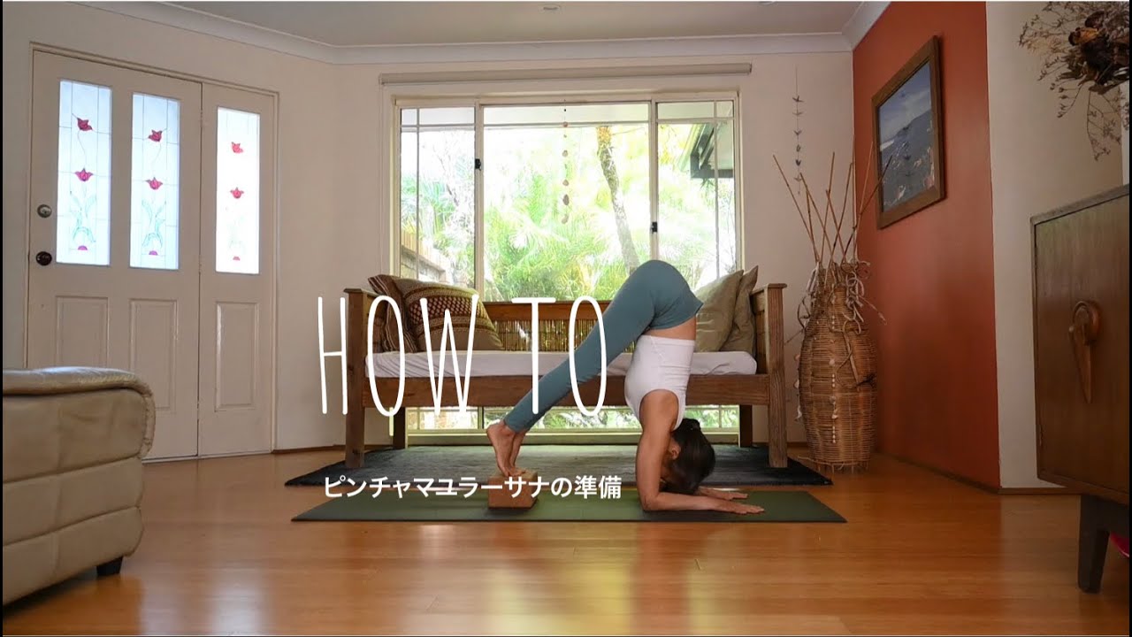 【HOW TO】ピンチャマユラーサナ　基本練習