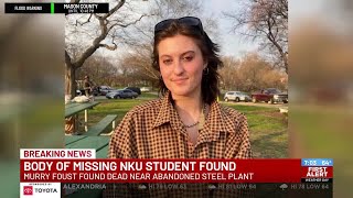 Body of missing NKU student found, officials say