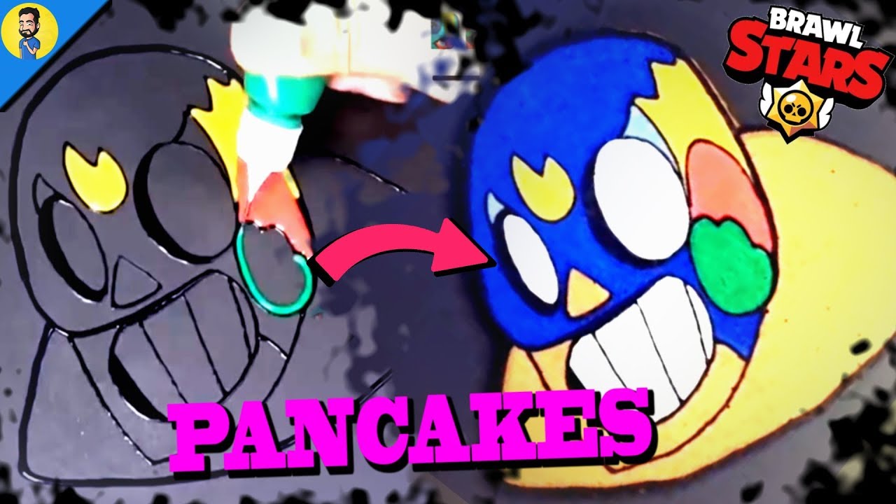 BRAWL STARS PANCAKES ART (Tortitas de los BRAWLERS) Brawl Stars YouTube