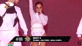 Becky G - Pijama   Mayores   Mala Santa | Los 40 Music Awards 2019