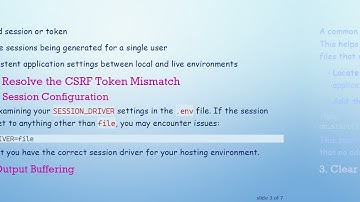 How to Solve CSRF Token Mismatch in Laravel