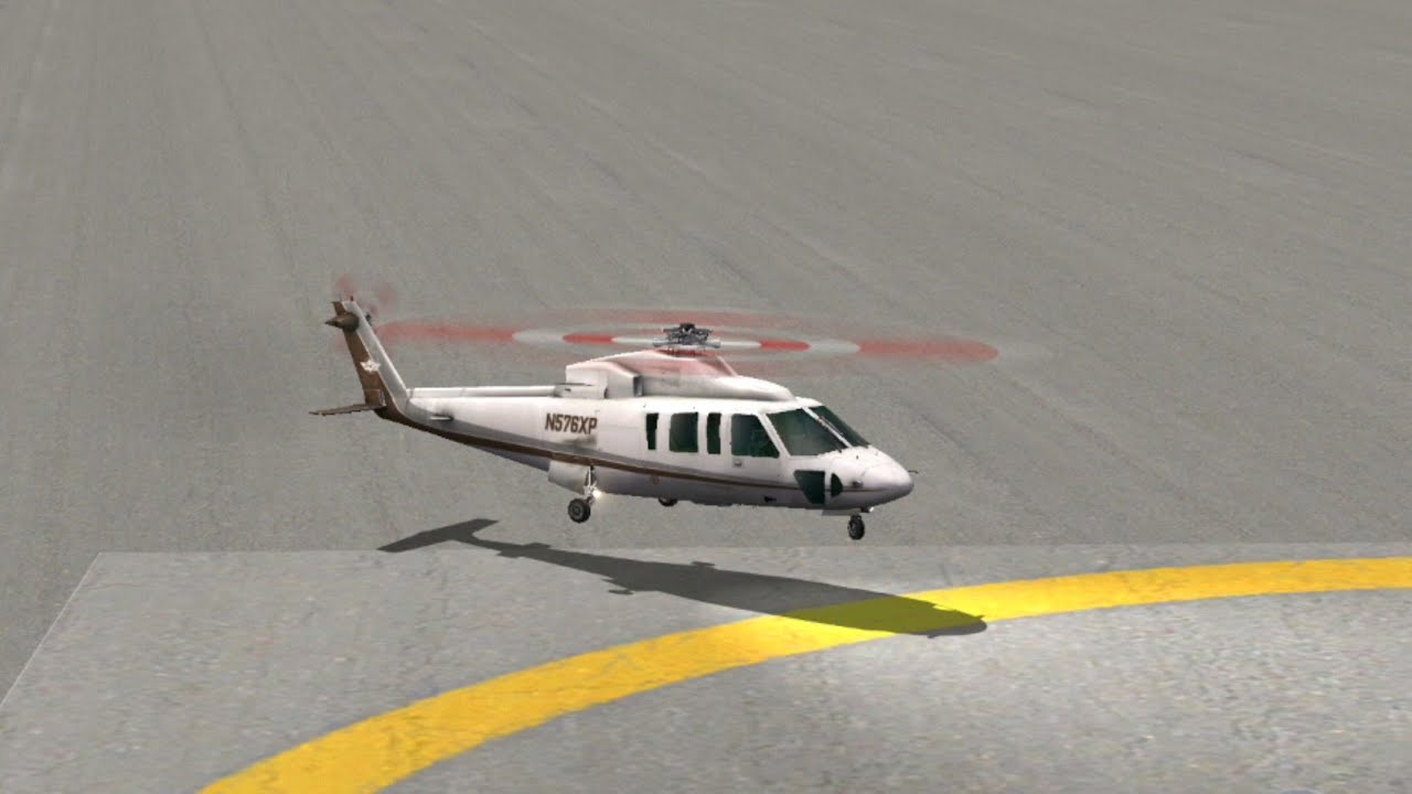 The best helicopter landing Sikorsky S76 X Plane 10 Mobile YouTube