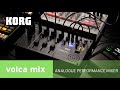 ¿Cómo funciona el VolcaMix de Korg?