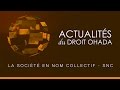 La socit en nom collectif  snc