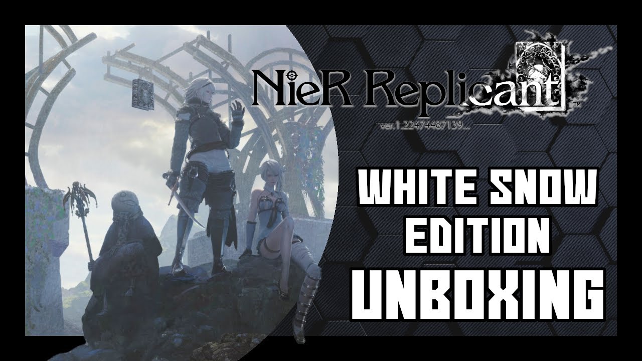 Nier Replicant Ver 1.22474487139 | White Snow Edition UNBOXING