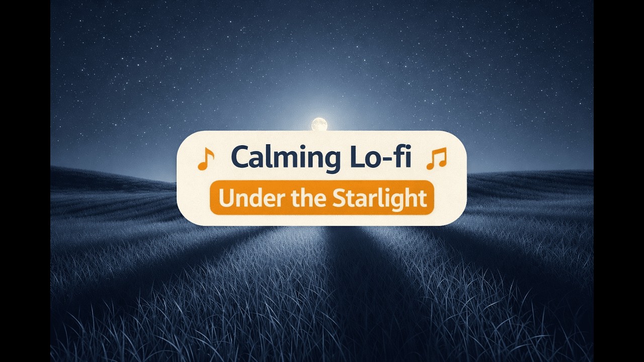 별빛 아래 듣는 차분한 로파이