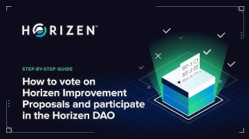 How to Vote for the Horizen DAO