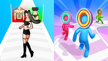 Build A Queen VS Layer Man 3D - Gameplay Walkthrough Part 1 - (iOS, Android)