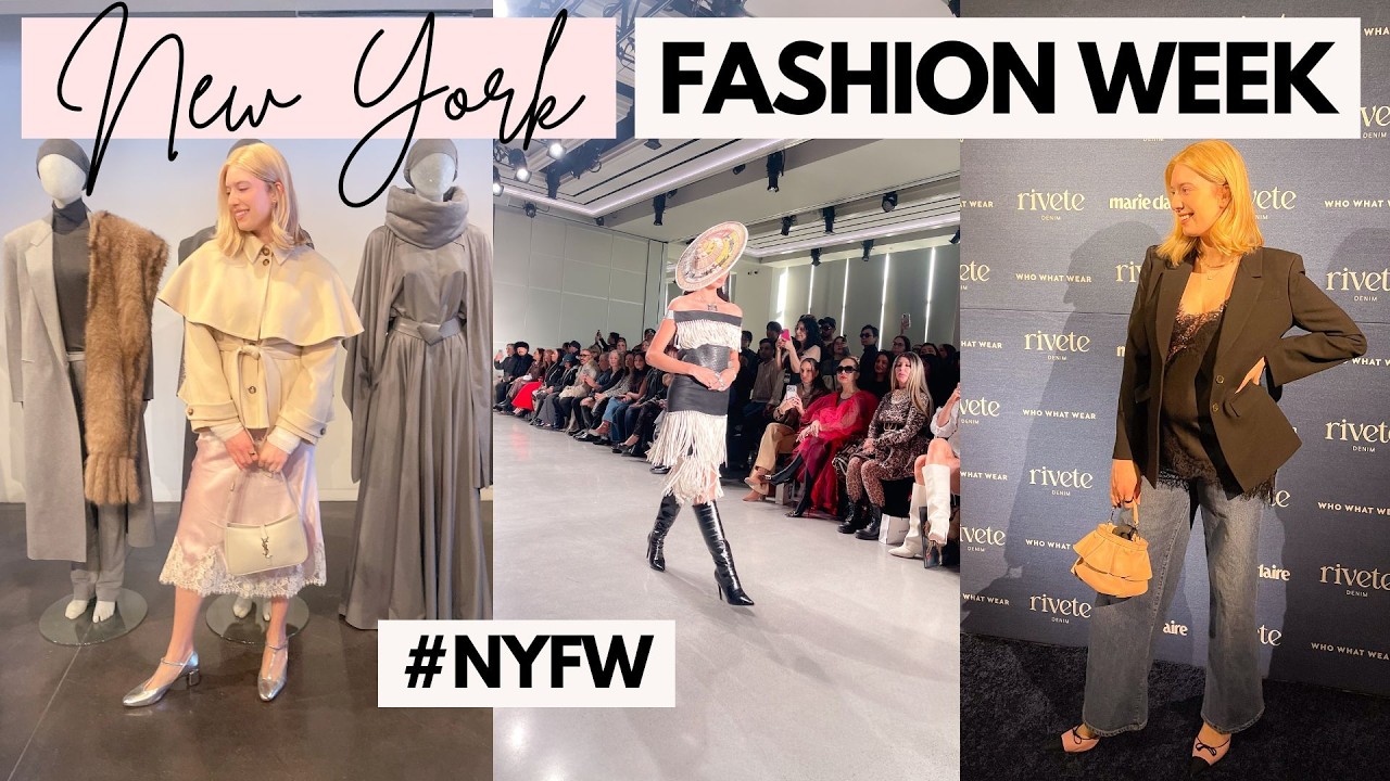NYC Vlog: New York Fashion Week!! + Valentine's/Galentine's Day \ Fashion Shows, Parties