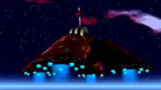 WIP: Lightwave spaceship