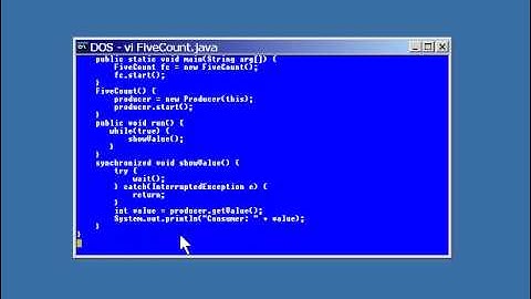 java tutorial thread  Lesson4 Wait & Notify