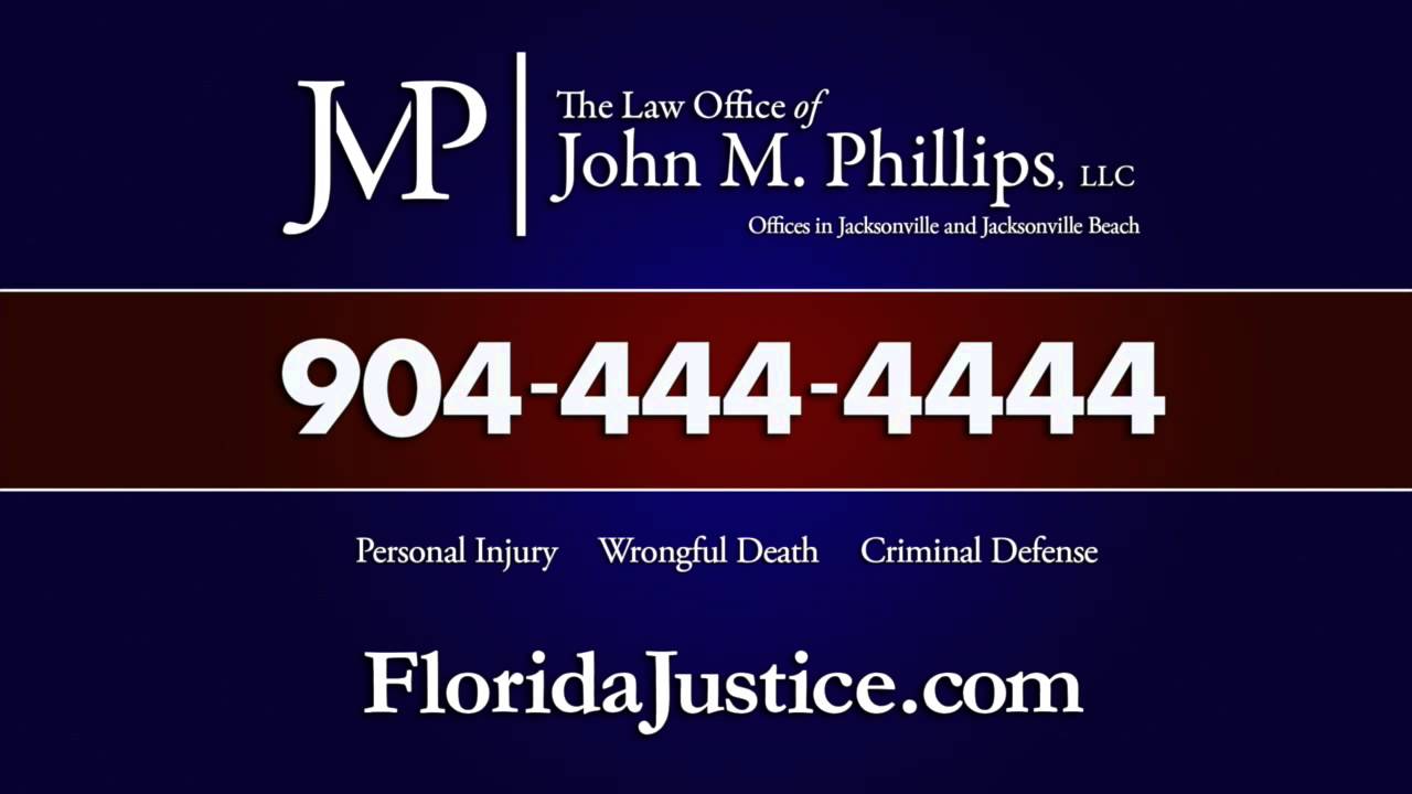 Jacksonville Criminal Defense Lawyer Ad 10 Seconds Injuried or