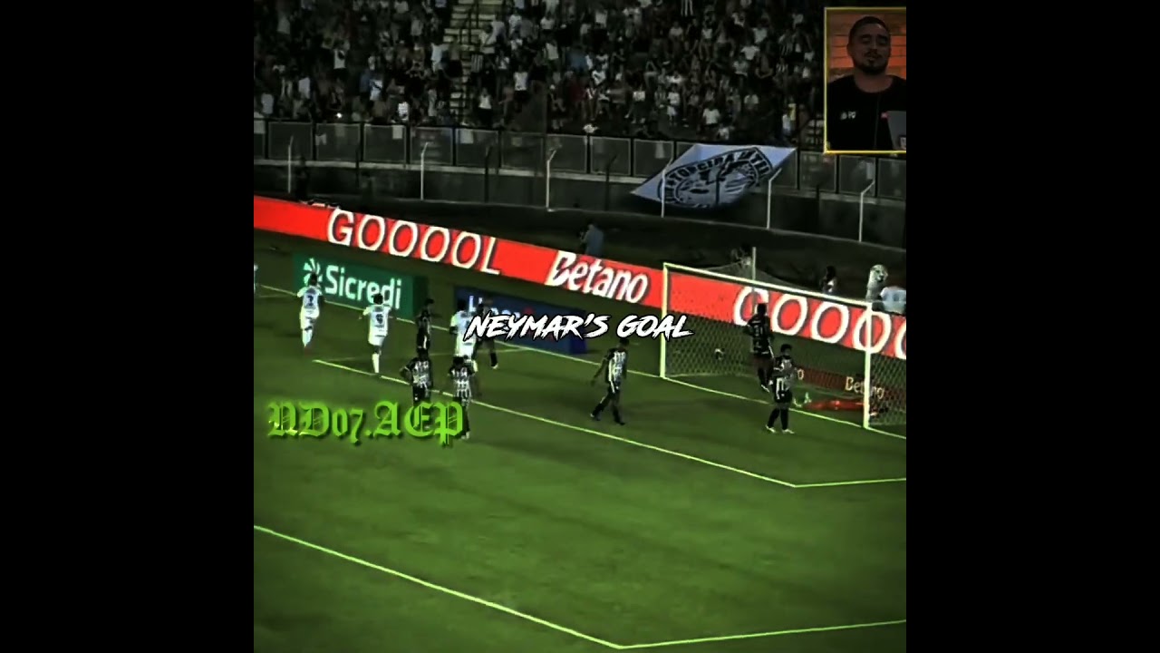 Neymar's goal in santos ☠️🗿